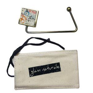 New Passport Stamps Metal Purse Handbag Hanger
